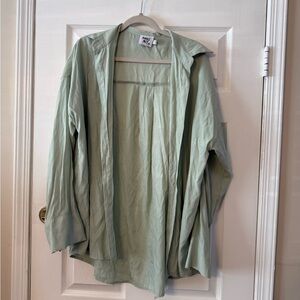 Princess Polly Mint Green Blouse
